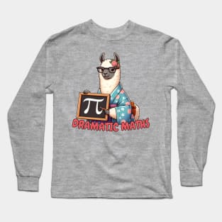 Pi day llama Long Sleeve T-Shirt